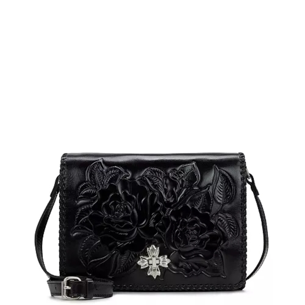 Patricia Nash | Mabilia Leather Flap Crossbody - Picture 3 of 12